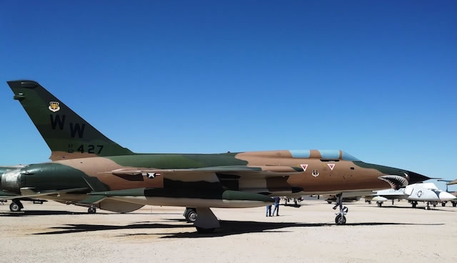 F-105G Thunderchief, S/N 62-4427, Pima Air and Space Museum, Tucson, Arizona